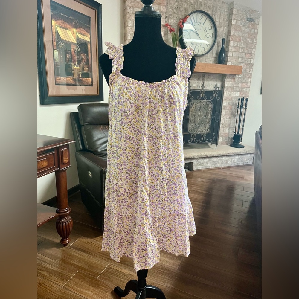 Anthropologie Heartloom Floral Sundress